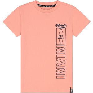 SKURK - T-shirt Timon - Coral - maat 134/140