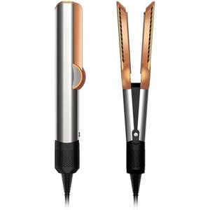 Airstraight - 2 in 1 - Föhn & Stijltang - 80° tot 140° - Koele Lucht Functie - Wet to Dry Stijlen - Zilver - Brons