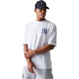 New Era - MLB Food Graphic - Oversized T-shirt - New York Yankees - Korte Mouwen