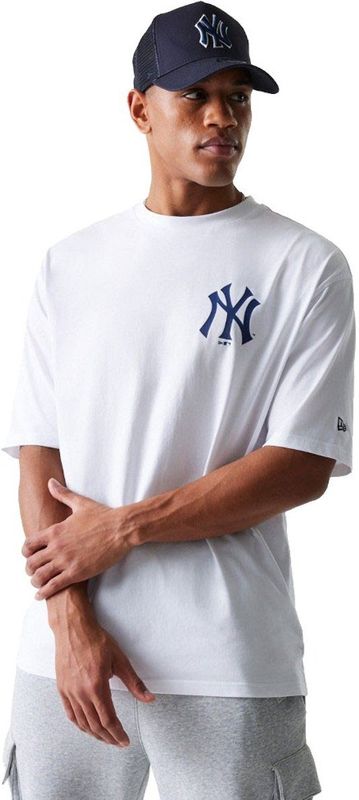 New Era - MLB Food Graphic - Oversized T-shirt - New York Yankees - Korte Mouwen