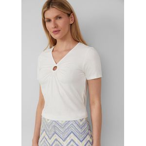 s.Oliver BLACK LABEL - T-shirt - Viscoseblend Jersey - Korte Mouwen