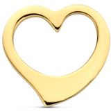 14K geelgoud hanger hartje 7 mm 4033122