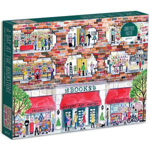 Puzzle -1000 piece: Michael Storrings A Day at the Bookstore