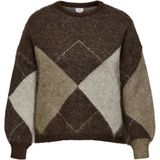 Carnoeme - Gebreide Pullover - O-hals - Lange Mouwen - Regular Fit