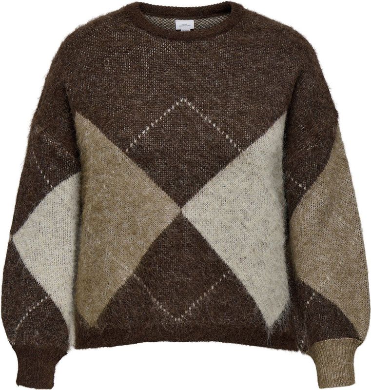 Carnoeme - Gebreide Pullover - O-hals - Lange Mouwen - Regular Fit