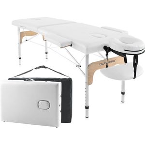 Inklapbare Massagetafel 180 x 60 cm - Lichtgewicht & Draagbaar met Verstelbare Hoogte