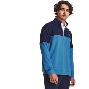 Under Armour Golf Storm Midlayer Halve Rits Sweatshirt Blauw L Vrouw