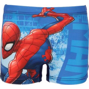 Spiderman - Marvel - zwemboxer - zwembroek - donkerblauw - maat 98/104