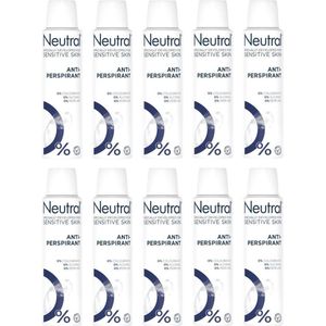 Neutral Deo Spray Sensitive Skin - JUMBOPAK - 12 x 150 ml - Voordeelverpakking