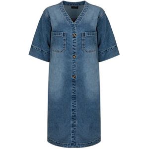 G-Maxx jurk Dario - Denim mid blue