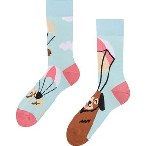 Mismatch Sokken Vliegende Katten & Honden 35-38