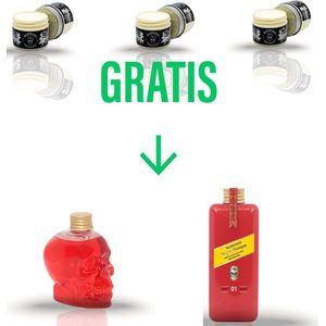 Bandido Cream Pomade 3 Stuks 125ml + 1X Argan Shampoo 350ml + 1X Deluxe Cologne 400ml GRATIS