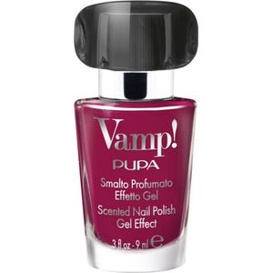 PUPA Milano VAMP! Scented Nail Polish Gel Effect 317 Hypnotic Cherry - 9 ml