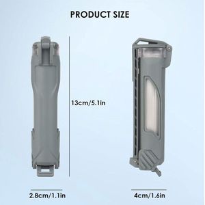 Waterdichte Stofdichte Batterij Opbergkoffer voor AA- AAA- CR123 Batterijen - Waterbestendige Opbergdoos .