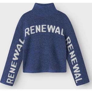 Gebreide Trui - Regular Fit - Hoge Hals - Lange Mouwen