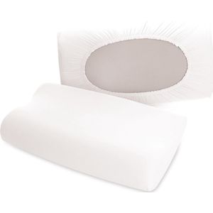 Schlafgut Pure flexible Kussensloop S-XL 101 Full-White