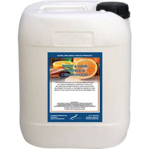 Body & Hair Sweet Orange & Cedarwood - 10 Liter - 2 in 1 voor lichaam en haar