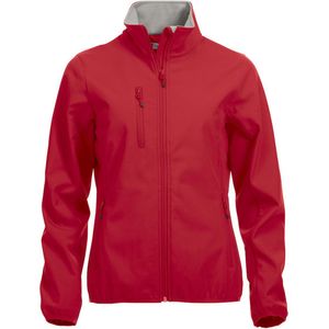 Clique Basic Softshell Jas Dames Red maat L