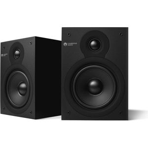 Compacte passieve boekenplankluidsprekers voor hifi en home cinema