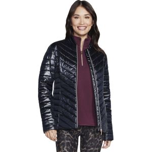 Skechers GO Shield Shine Jacket JA150-BLK, Vrouwen, Zwart, Jasje, maat: M