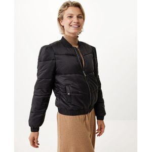 Mexx Short Padded Bomber Jacket - Dames - Zwart - Maat M