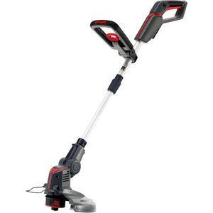 Grastrimmer GT 1825 op accu 18V Li-Ion 25 cm - telescopische schacht - TIPP-automaat - incl. reservedraadspoel - grijs-rood