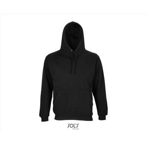 SOL'S Unisex Condor Hooded Sweatshirt L03815 - Black - XL