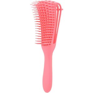 Detangler Brush - Curly hair brush - Haarborstel - Antiklit borstel - Roze - Anti klit - Detangling