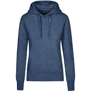 Promodoro Women´s Hoody Sweater XO1781 - Heather Navy - M