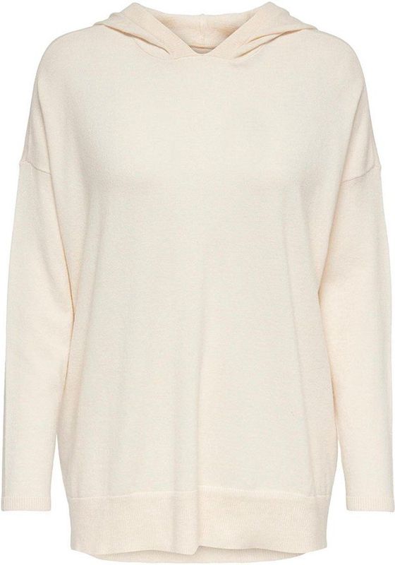 Only - Lely - Gebreide Trui - Capuchon - Lange Mouwen