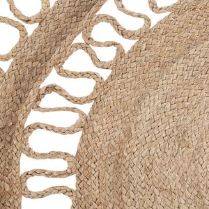 DIKILI - Laagpolig vloerkleed - Beige - 120 cm - Jute