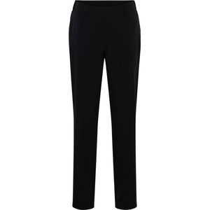 &Co Woman - POSIE TRAVEL A - Zwart - Straight Fit Broek - XXL