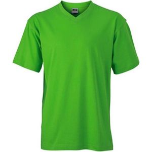 James and Nicholson Heren V Hals Tee (Kalk groen)
