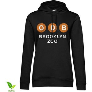 Hybris Damen ODB Brooklyn Zoo Girls Hoodie DTR-57-ODB004-H78-11 Black-S