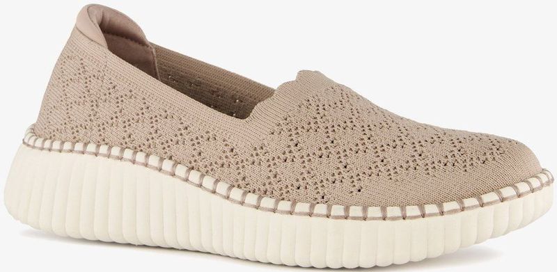 Skechers Wilshire-BLVD Damessneaker, Taupe, 37.5 EU