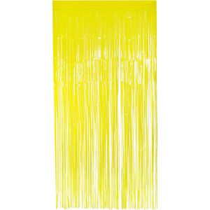 Boland - Foliegordijn neon geel Geel,Neon - Geen thema - Deurgordijn
