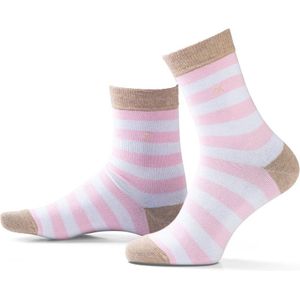 SOXS® | SOX3902 | Katoenen sokken 2 paar | Lilac Sachet | Kuithoogte | Maat 37-41 | Katoenen sokken Lilac Sachet