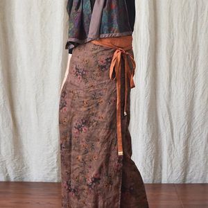 Boheemse Bloemenrok Oranje - Bohemian Bloom Skirt Orange