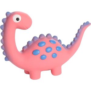 Flamingo Puga - Speelgoed Honden - Hs Puga Latex Dino Roze S 4,3x15x10cm - 1st