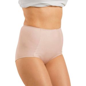 Gebreide panty van satijn