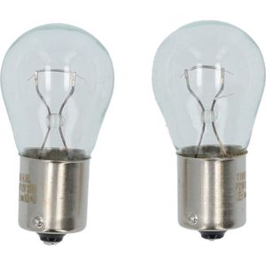 Carpoint Premium P21W Autolampen – 12V – Helder Licht – Duurzaam – Set van 2