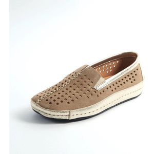 Sneakers - Sylvie model. Taupe. 40