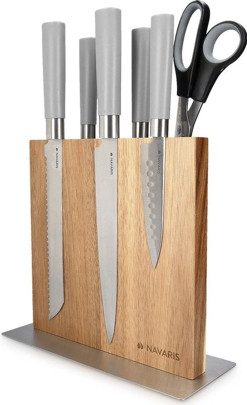 Messenblok - Hout - 6 Messen