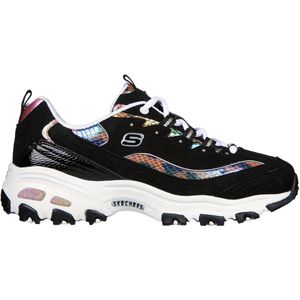 Skechers D'Lites Dames Sneakers Zwart Maat 37 EU