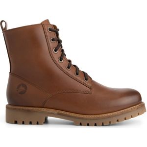 Travelin - Norrland - Veterboots - Cognac - Wolgevoerd