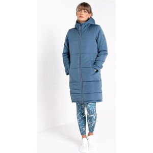 Dare2B Dames Reputable Long II Jas Orion Grey Maat S/36