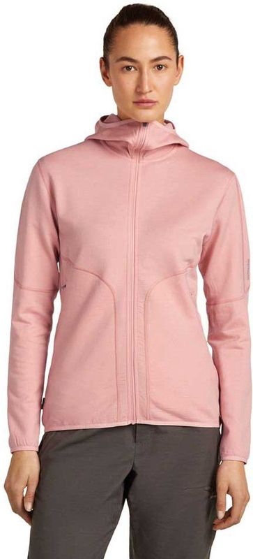 Icebreaker - 560 RealFleece Elemental II - Hoodie - Roze - Dames