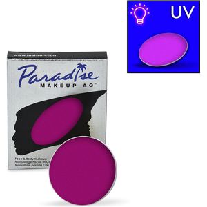 Mehron - Paradise AQ Schmink op Waterbasis Neon/Glow in the Dark - Nebula - Neon Paars - 7 gram