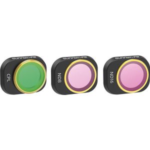 50CAL Drone Camera Lens Filters Set voor DJI Mini 4 Pro - CPL + ND8/16