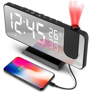 Lexium wekkerradio op netstroom - wekkerradio - wekker - wekkerradio's - wekkerradio met projectie